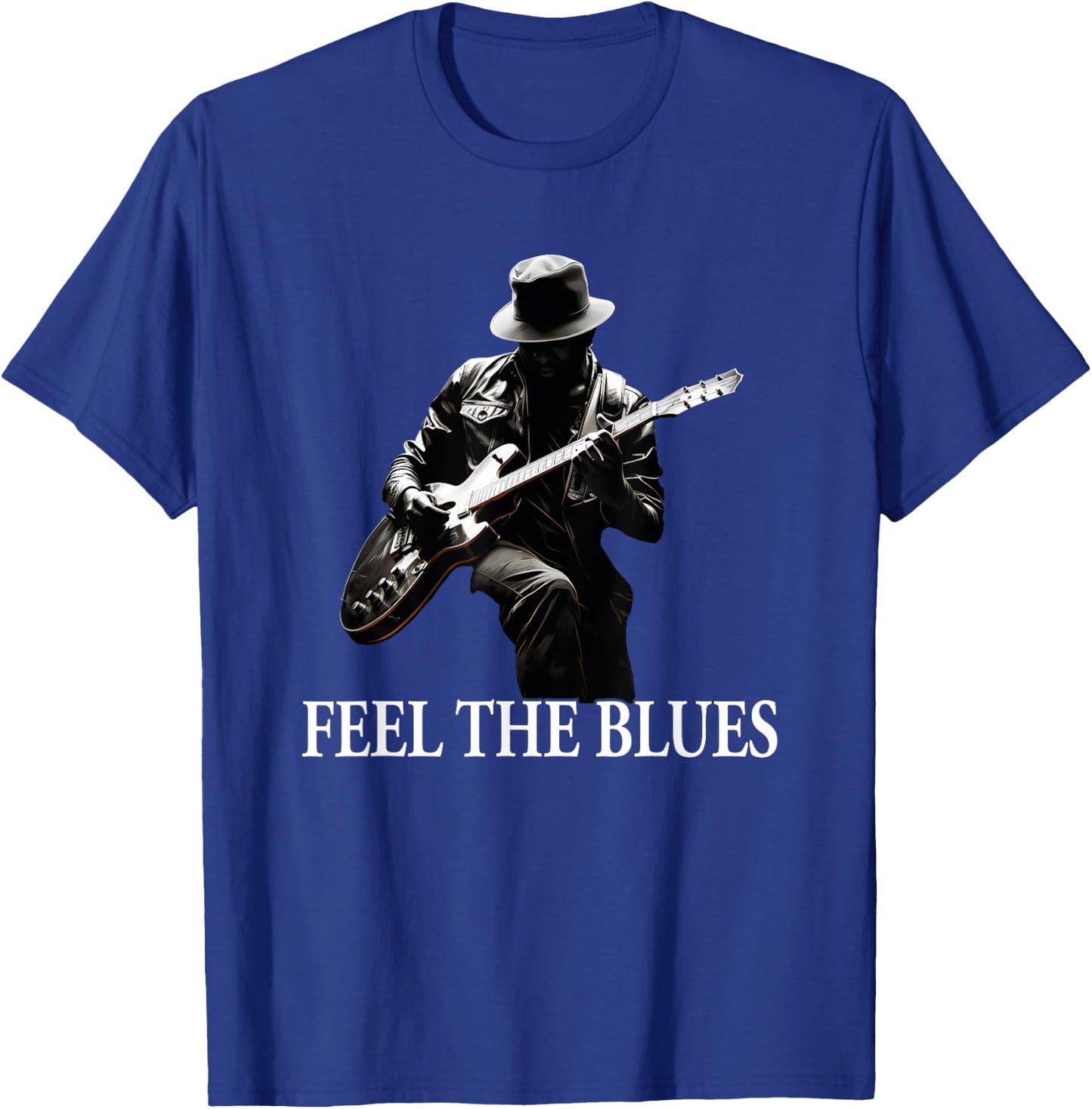 Blues Guitar Musicians Blues Music T-Shirt - T-Shirt | Royal