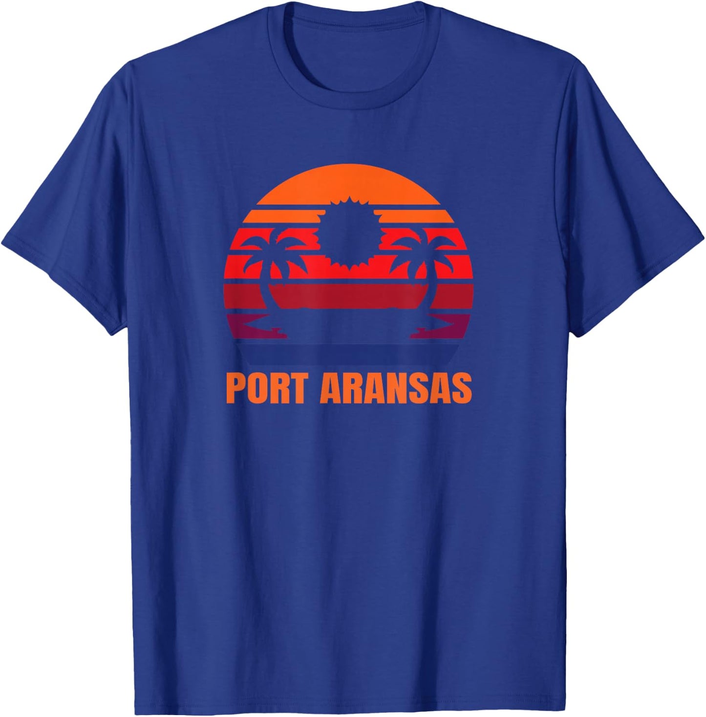 Port Aransas Vacation T-Shirt - T-Shirt | Royal