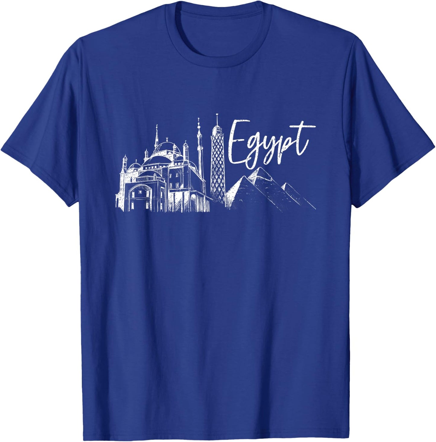 Egyptian Ancient Cairo Hieroglyphics Sphinx Egypt T-Shirt - T-Shirt | Royal
