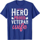 Proud Veteran Wife Shirt Married My Hero T-Shirt - T-Shirt | Royal