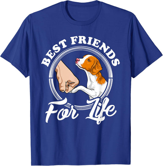 Brittany Spaniel Dog Lover Gifts Brittany Spaniel Lover T-Shirt - T-Shirt | Royal