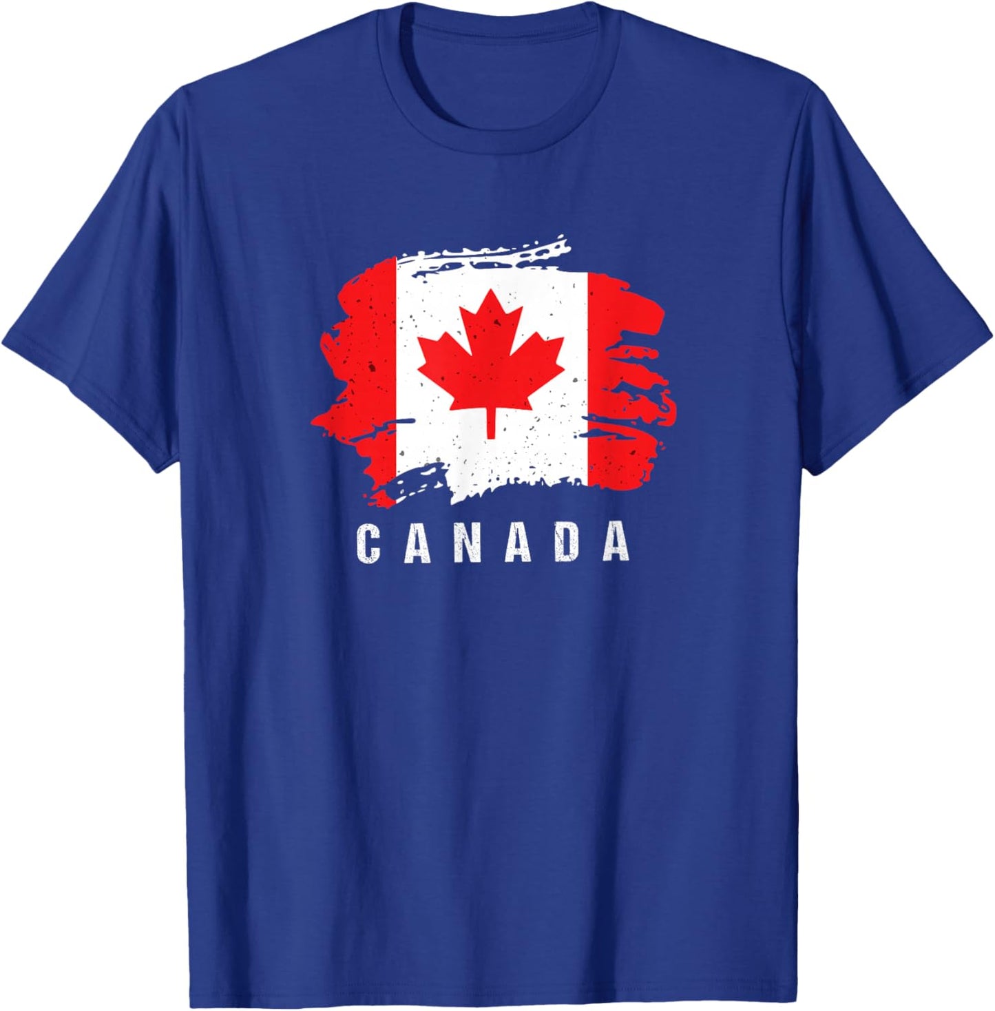 Canada Flag Country Souvenir T-Shirt - T-Shirt | Royal