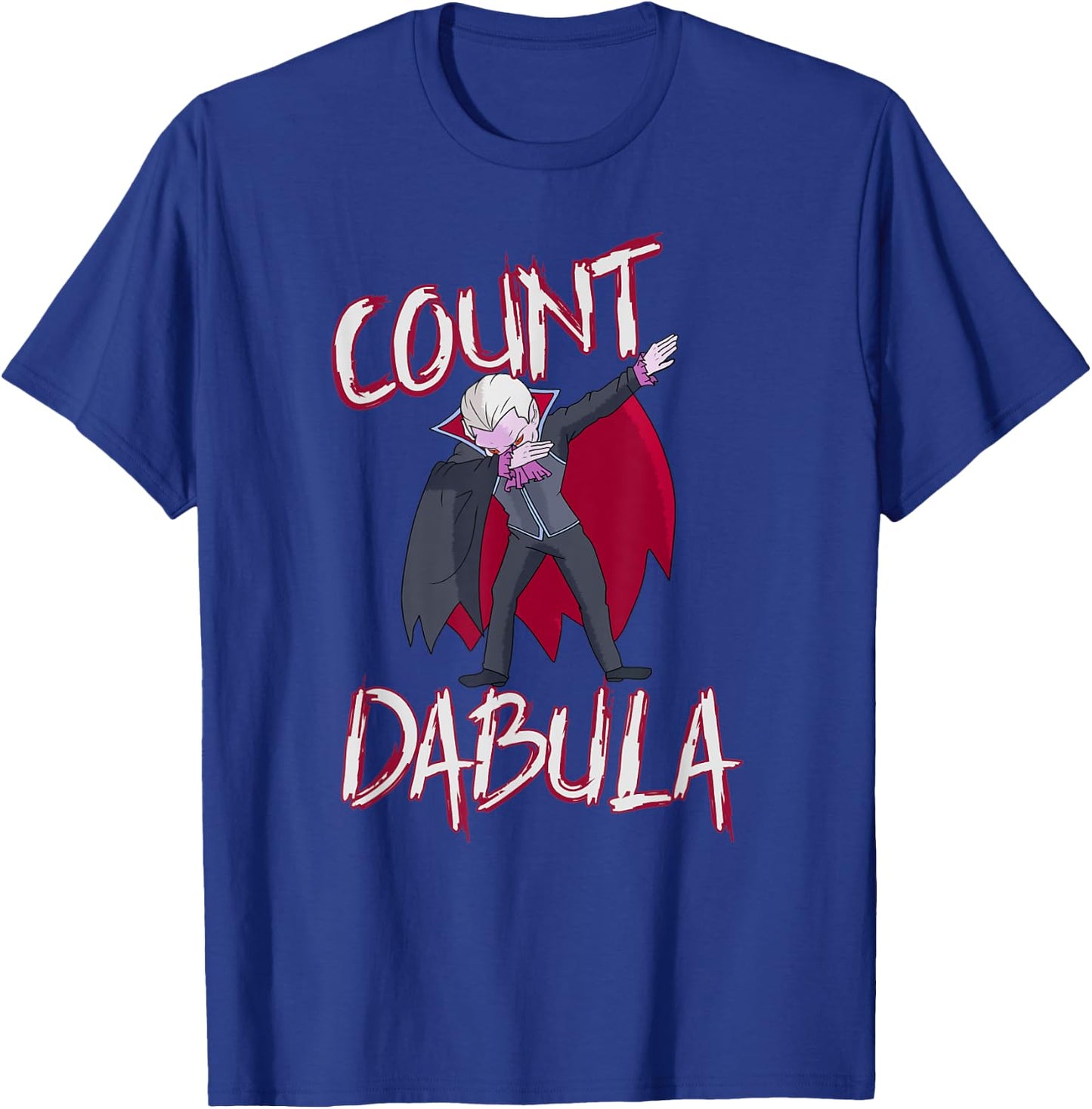 Halloween Dabbing Dracula Count Dabula T-Shirt - T-Shirt | Royal