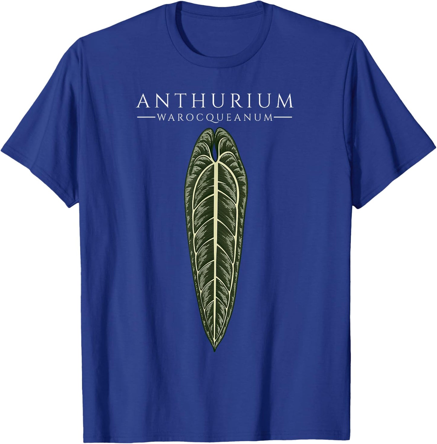 Anthurium Warocqueanum Aroids Plants Lover Philodendron Gift T-Shirt - T-Shirt | Royal