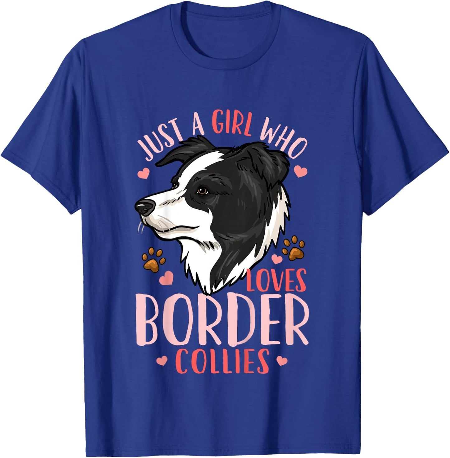 Border Collie Gift T-Shirt - T-Shirt | Royal