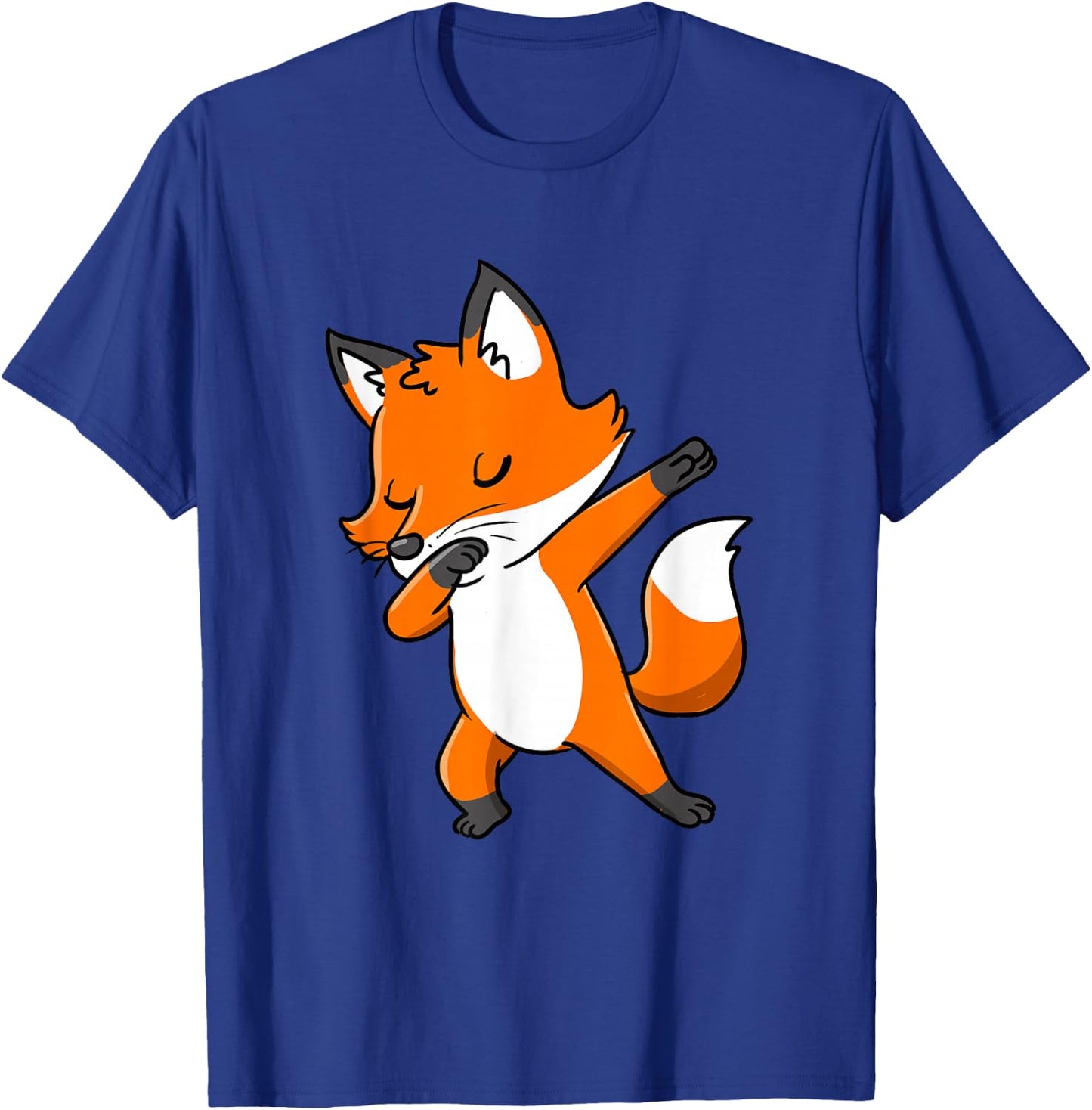 Dabbing Fox T-Shirt - T-Shirt | Royal