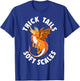 Thick Tails Soft Scales Dragon Cute Design T-Shirt - T-Shirt | Royal