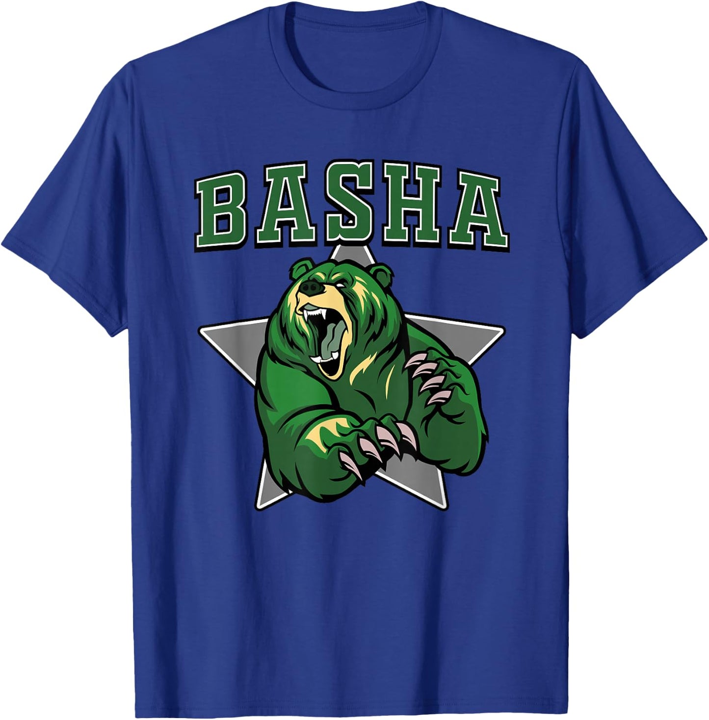 Basha Bears High School Team Spirit T-Shirt - T-Shirt | Royal