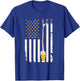 Patriotic American Brewer US Flag Craft Beer Women Men T-Shirt - T-Shirt | Royal