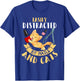 Nail Tech Shirt Funny Cat Lover Humor Nail Technician Gift T-Shirt - T-Shirt | Royal