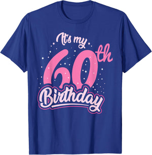 60 years old birthday Outfitt T-Shirt - T-Shirt | Royal