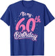 60 years old birthday Outfitt T-Shirt - T-Shirt | Royal