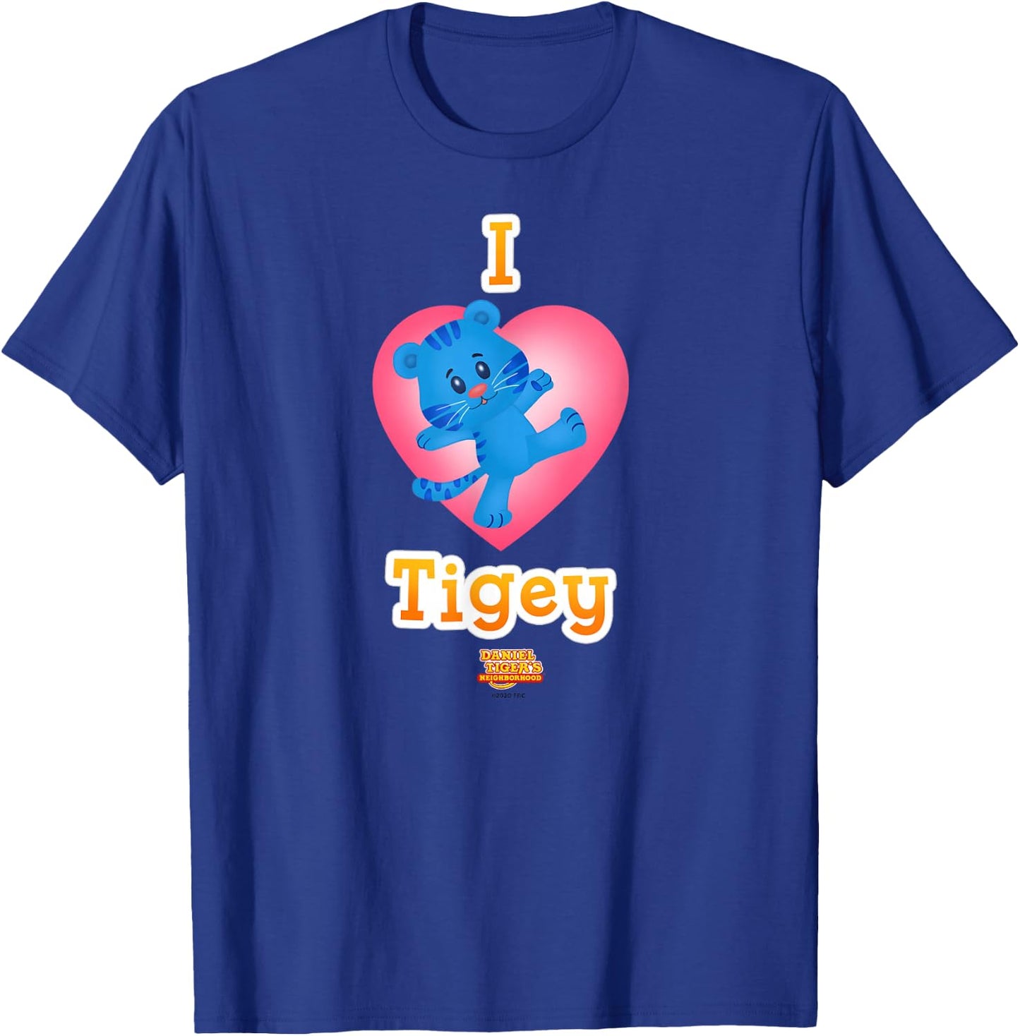 Daniel Tiger's Neighborhood: Tigey T-Shirt - T-Shirt | Royal