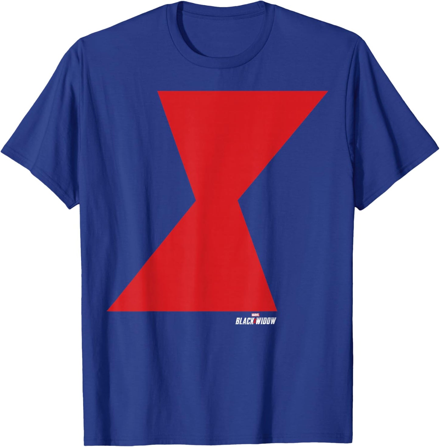 Marvel Black Widow Simple Logo T-Shirt - T-Shirt | Royal