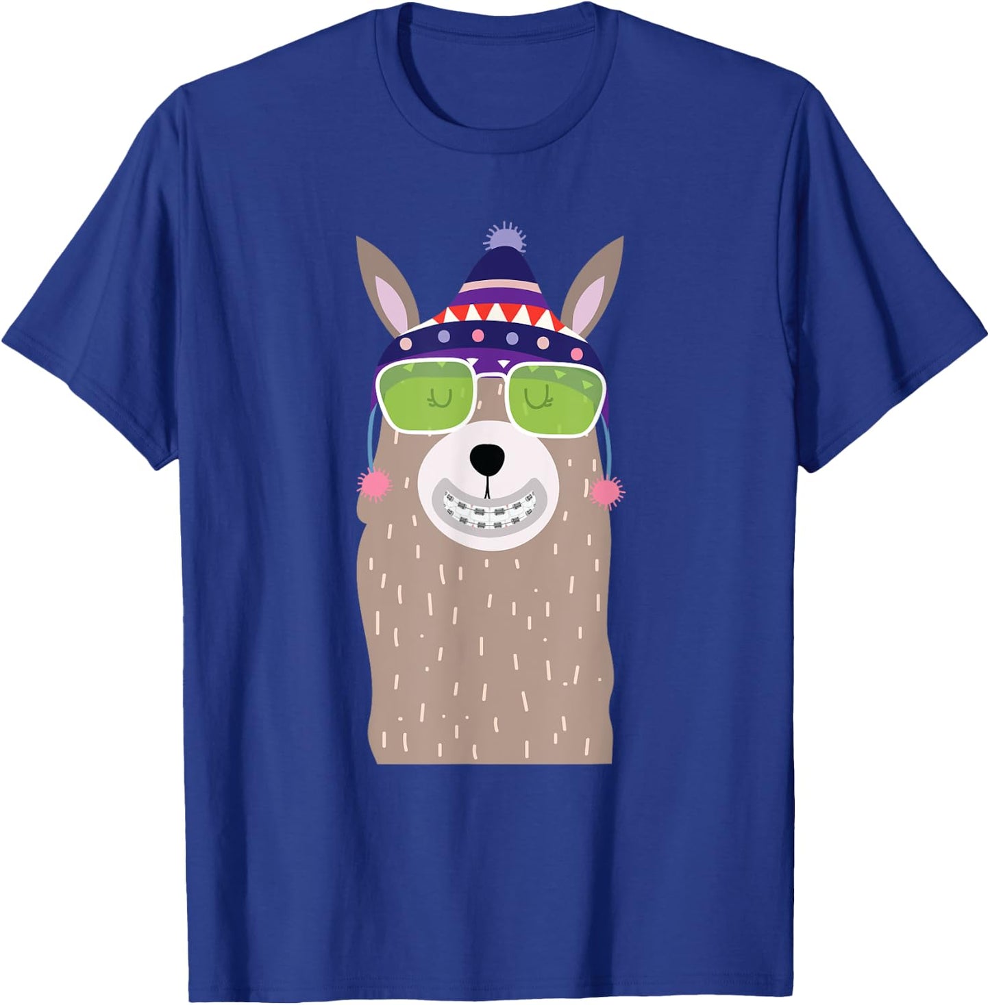 Orthodontist Animal Braces Boys Girls Kids Getting Braces T-Shirt - T-Shirt | Royal