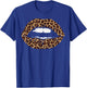 Leopard Print Lips Sexy Mouth Kiss Animal Lover Women T-Shirt - T-Shirt | Royal