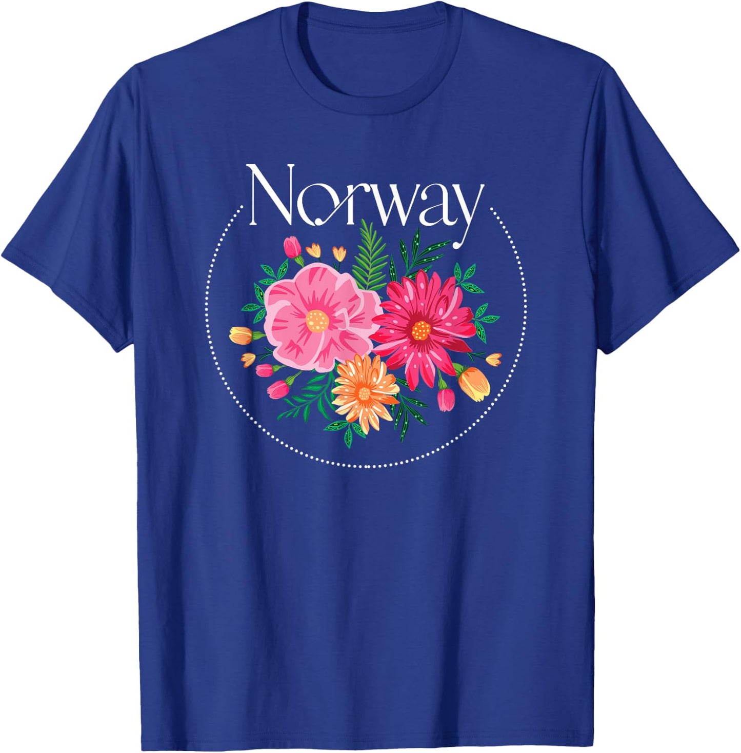 Norway Nature Mountain Hiking Gift Norway T-Shirt - T-Shirt | Royal