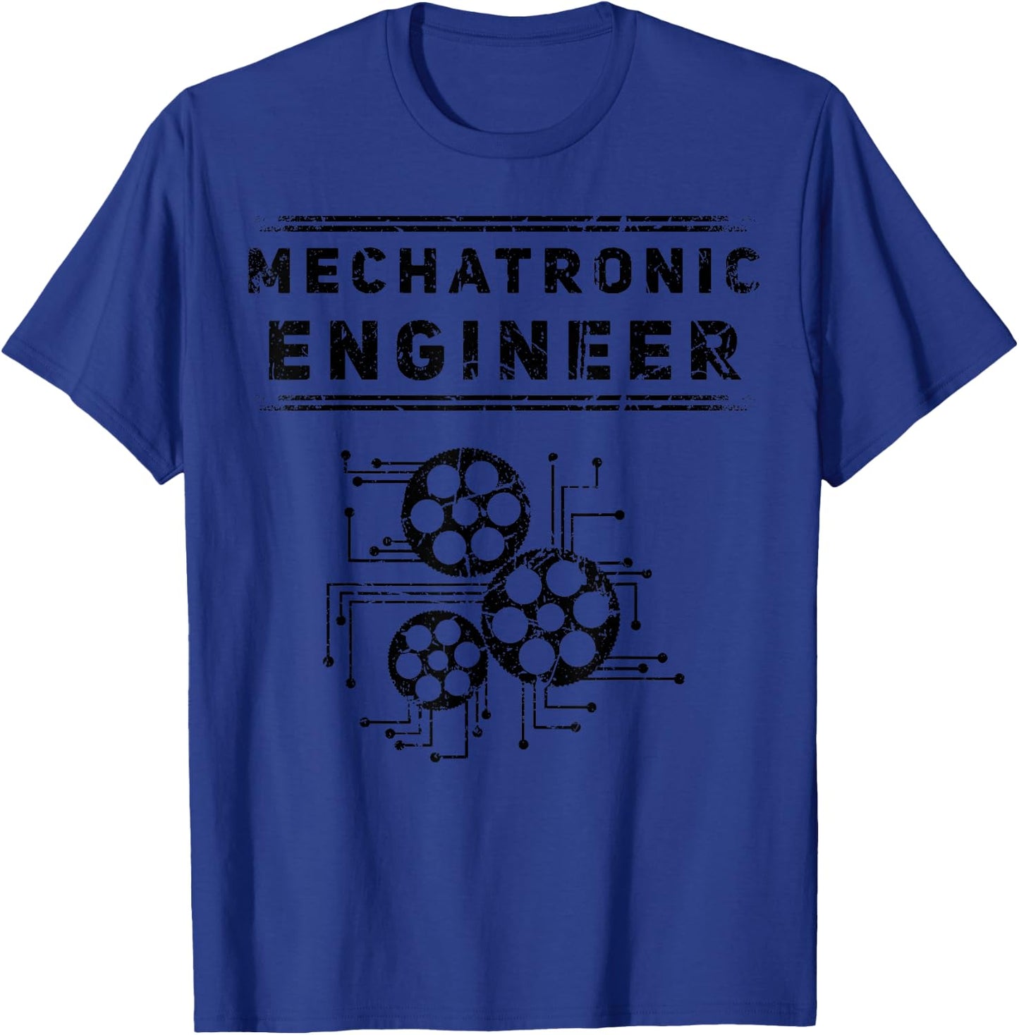 Mechatronics Engineering Mechatronics Engineer Robotics T-Shirt - T-Shirt | Royal