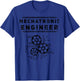 Mechatronics Engineering Mechatronics Engineer Robotics T-Shirt - T-Shirt | Royal