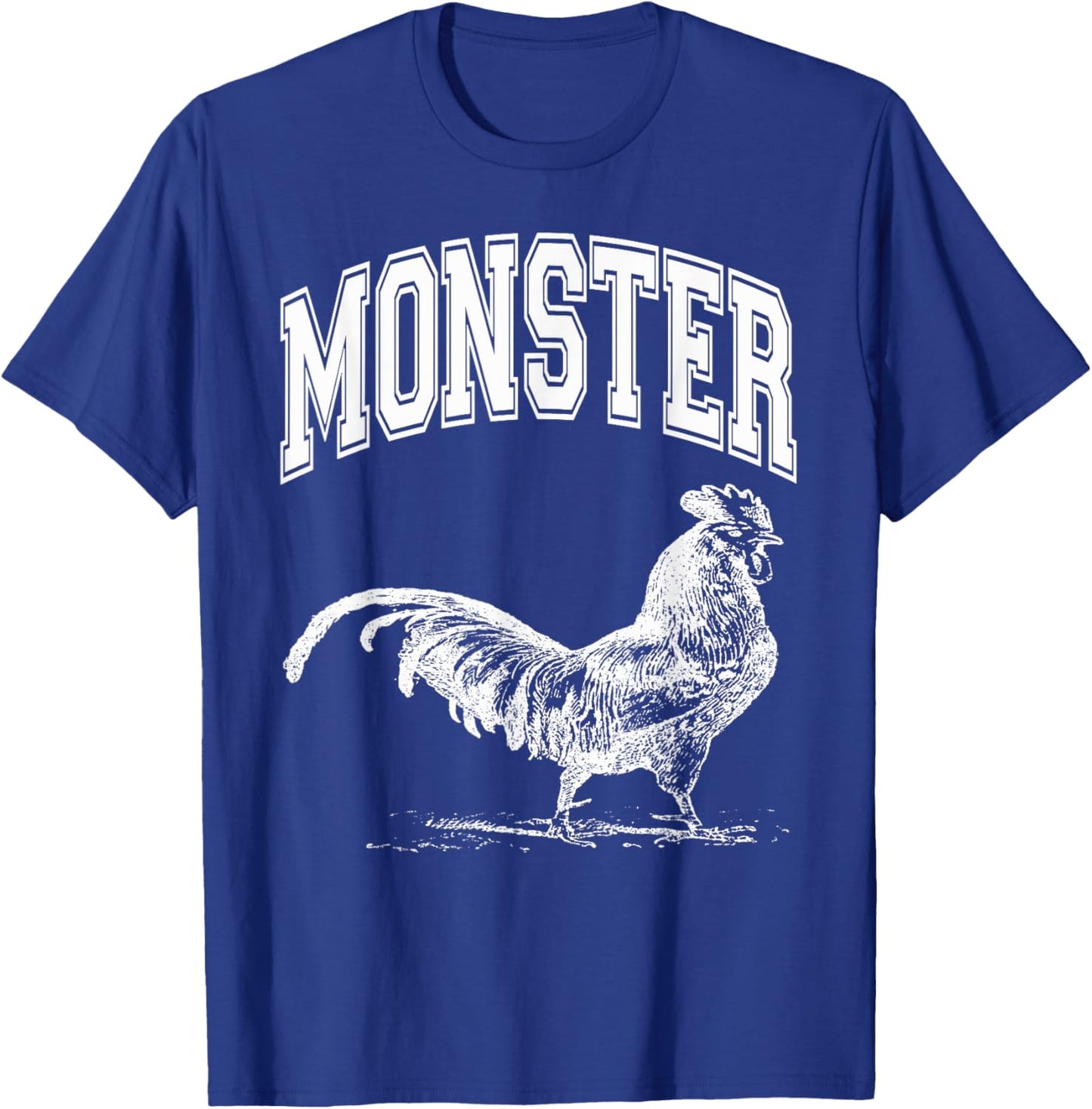 Monster Cock Funny Big Dick Energy T-Shirt - T-Shirt | Royal