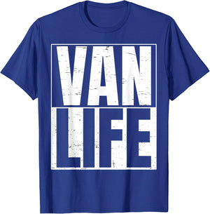 Van Life Gift a Van Life Vans Design Fans T-Shirt - T-Shirt | Royal