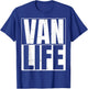 Van Life Gift a Van Life Vans Design Fans T-Shirt - T-Shirt | Royal