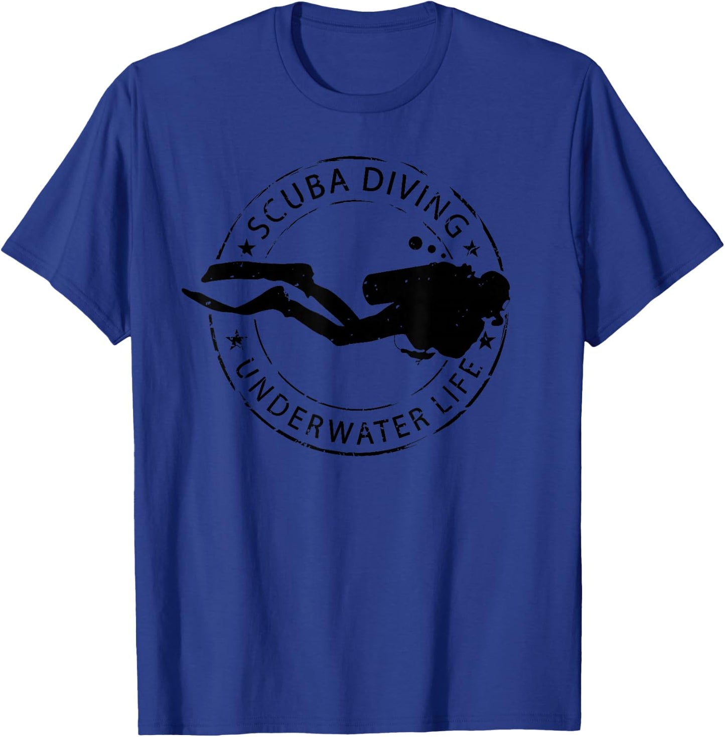 Scuba Diving Gear Scuba Diving Diver Equipment Dive T-Shirt - T-Shirt | Royal