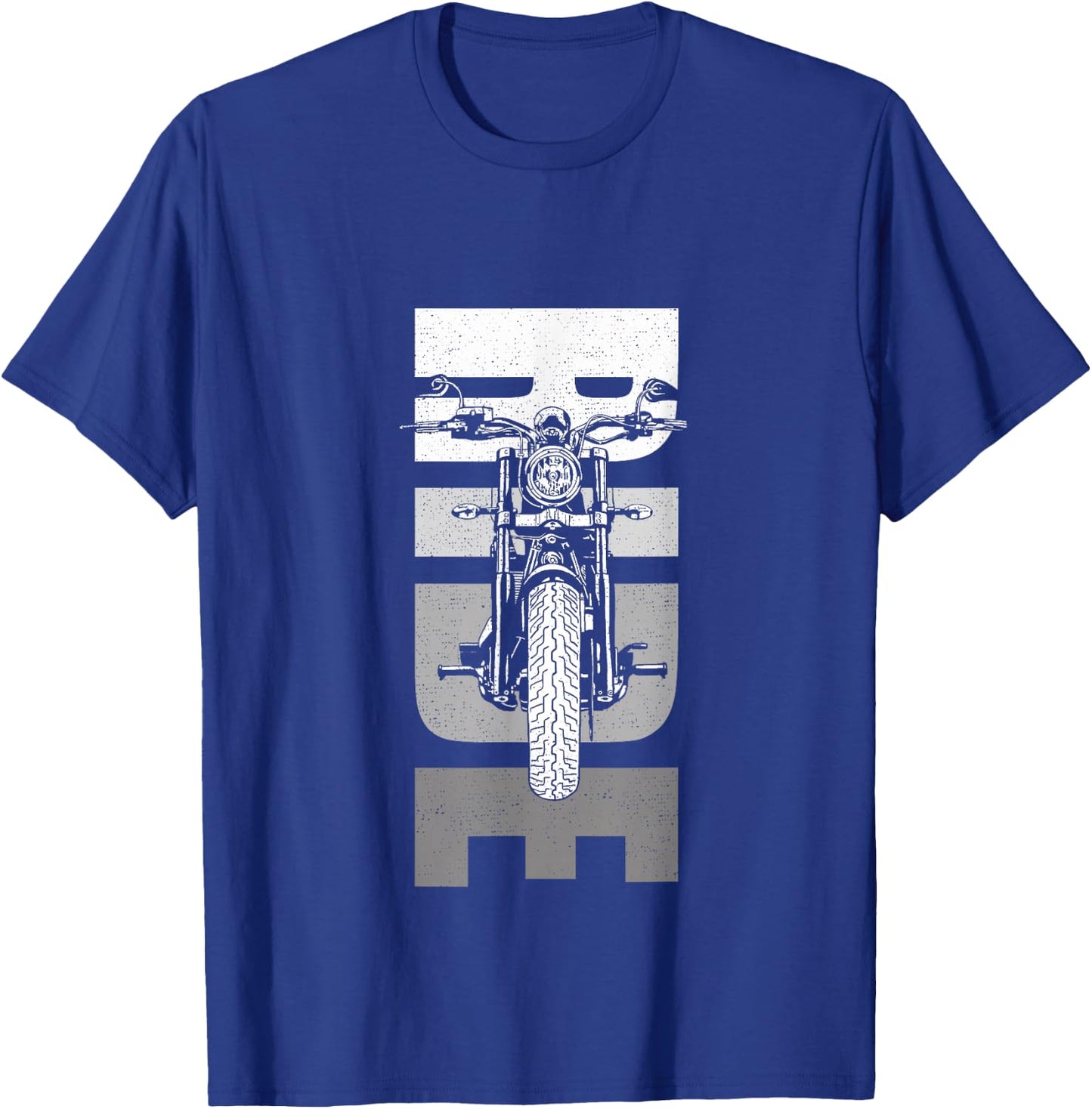 Ride Motorcycle Apparel - Biker Motorcycle T-Shirt - T-Shirt | Royal