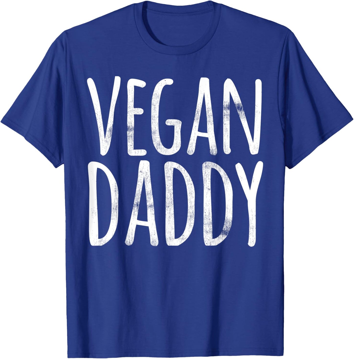 Funny Easy Lazy Halloween VEGAN DADDY COSTUME Matching T-Shirt - T-Shirt | Royal