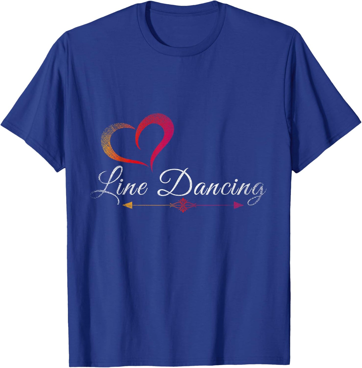 Line Dance Cowboy Line Dancing T-Shirt - T-Shirt | Royal