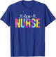 ICU Nurse Intensive Care Unit Tie Dye Men T-Shirt - T-Shirt | Royal