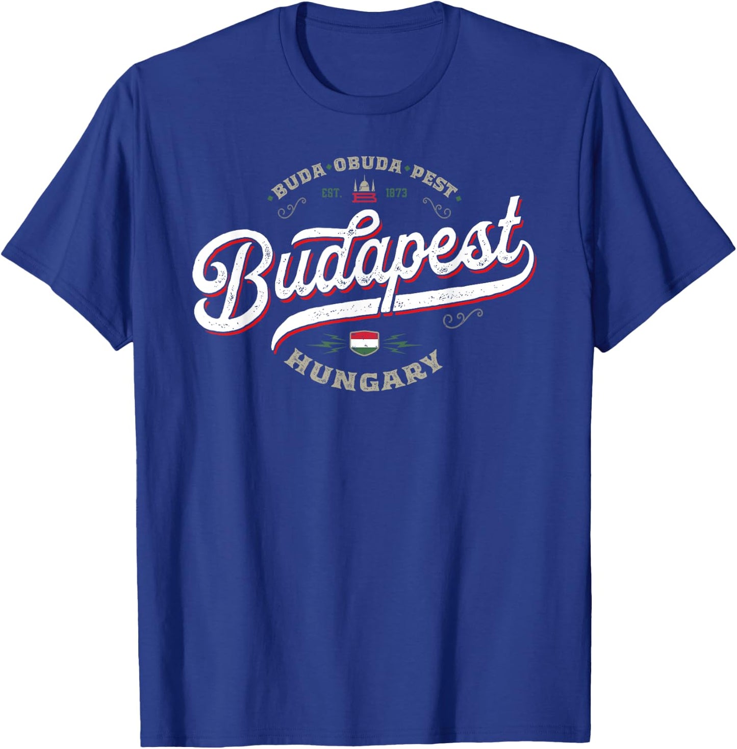 Budapest Hungary | Vintage Hungarian City Souvenir Travel T-Shirt - T-Shirt | Royal