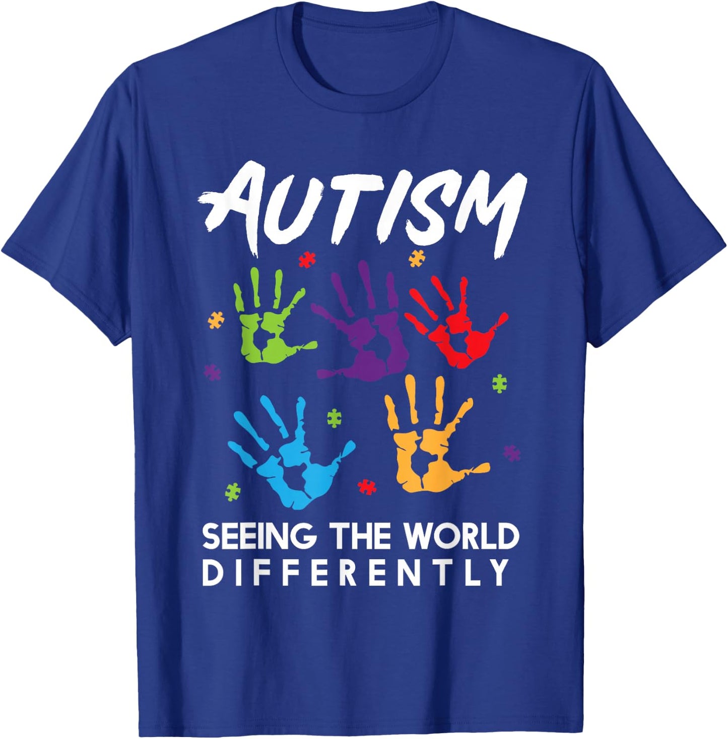Autism Patience I Have Autism Gift Autistic T-Shirt - T-Shirt | Royal