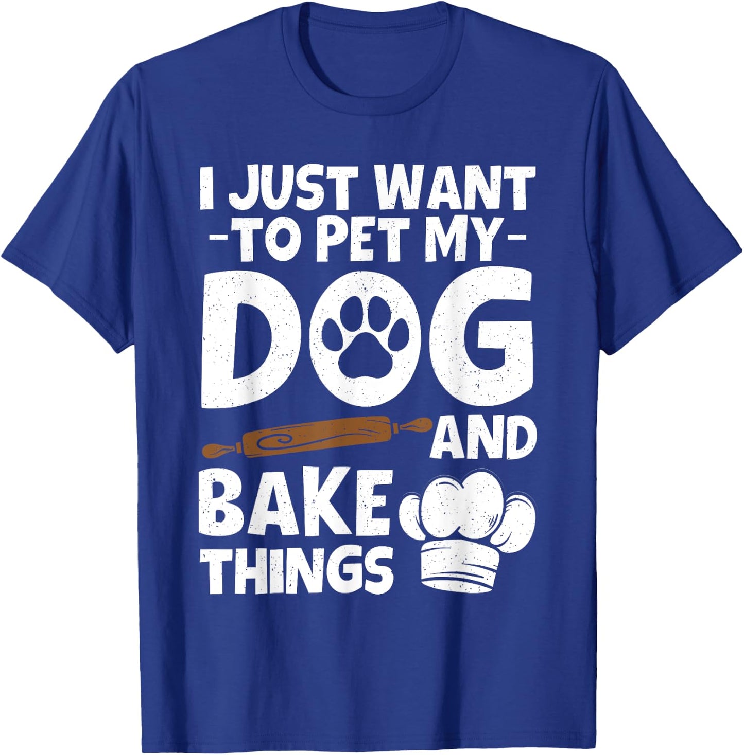 Cute Baking Design Women Pastry Bake Baker Baking T-Shirt - T-Shirt | Royal