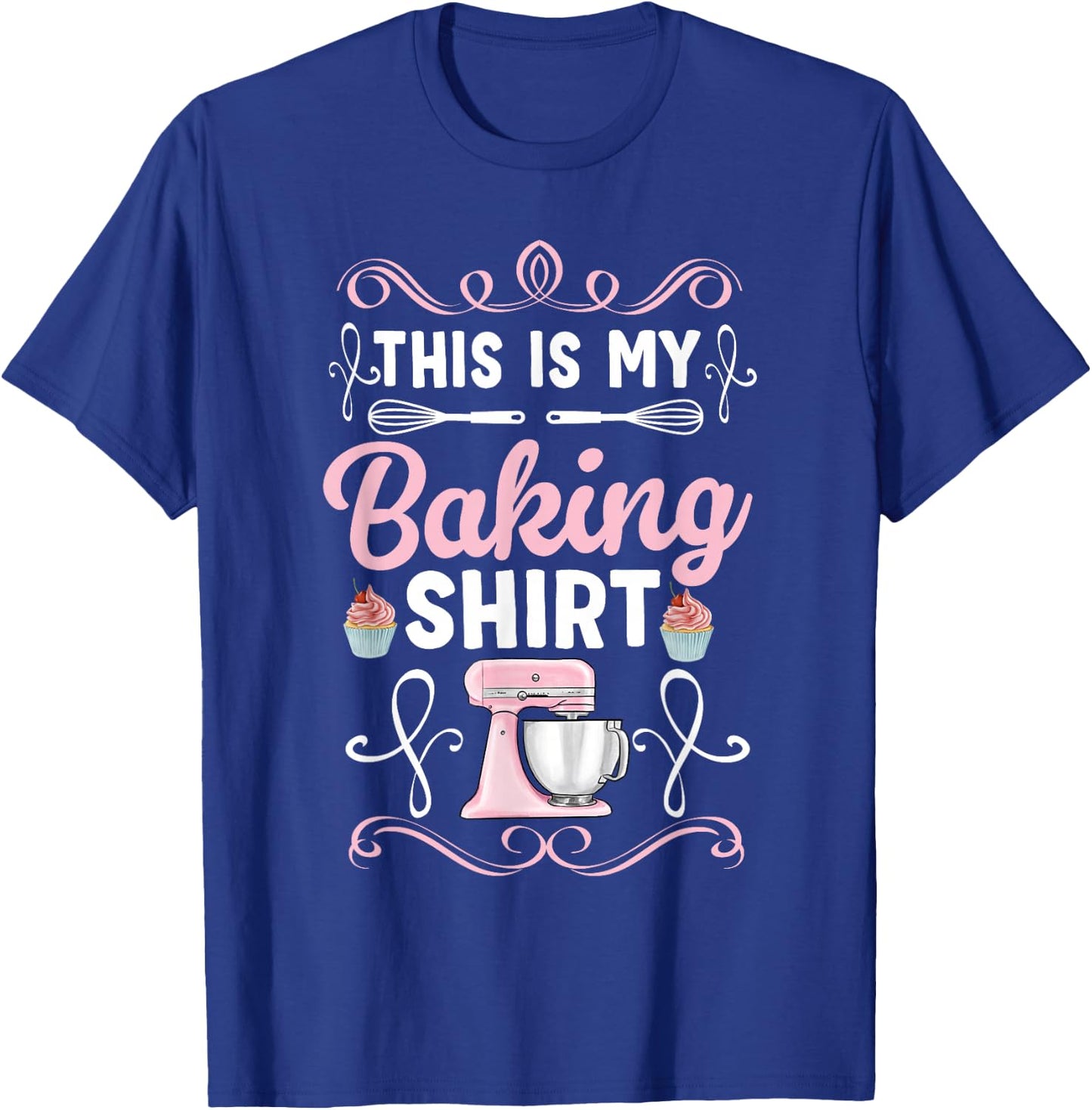 Funny Cupcake & Cookie Baking Crew Love Bakers T-Shirt - T-Shirt | Royal
