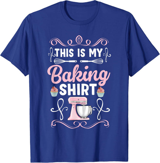 Funny Cupcake & Cookie Baking Crew Love Bakers T-Shirt - T-Shirt | Royal