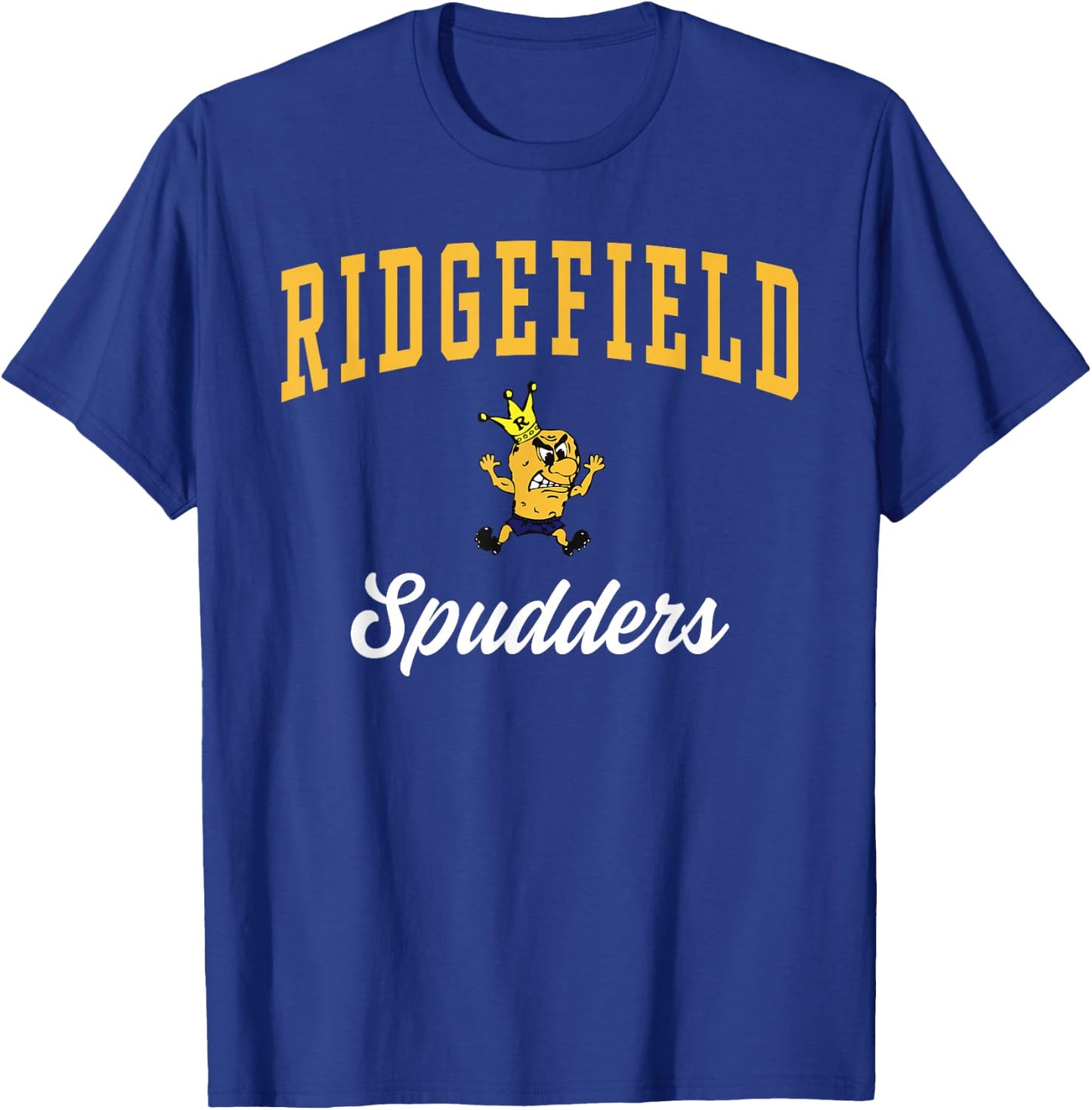 Ridgefield High School Spudders T-Shirt - T-Shirt | Royal