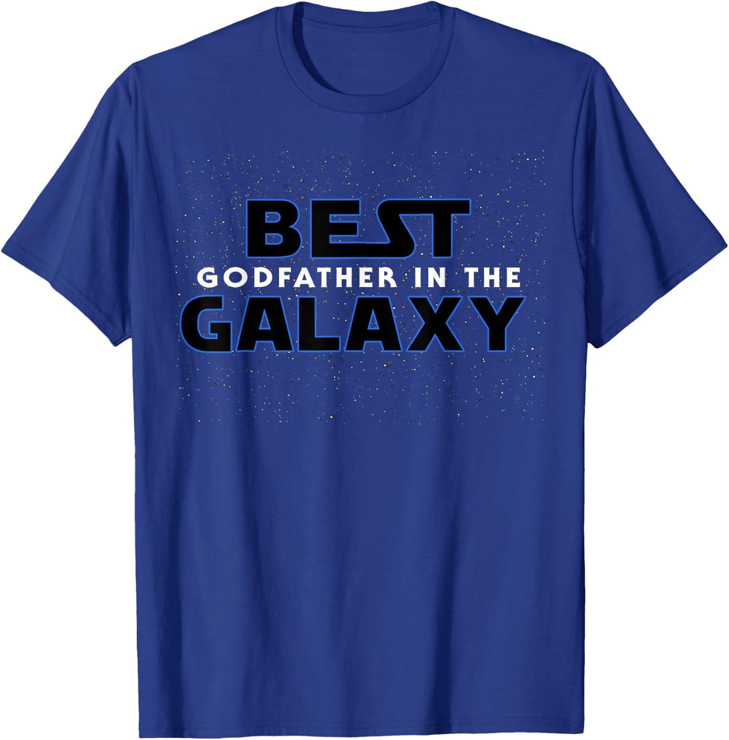 Best Godfather in Galaxy Shirt for Godfather Gift T-Shirt - T-Shirt | Royal