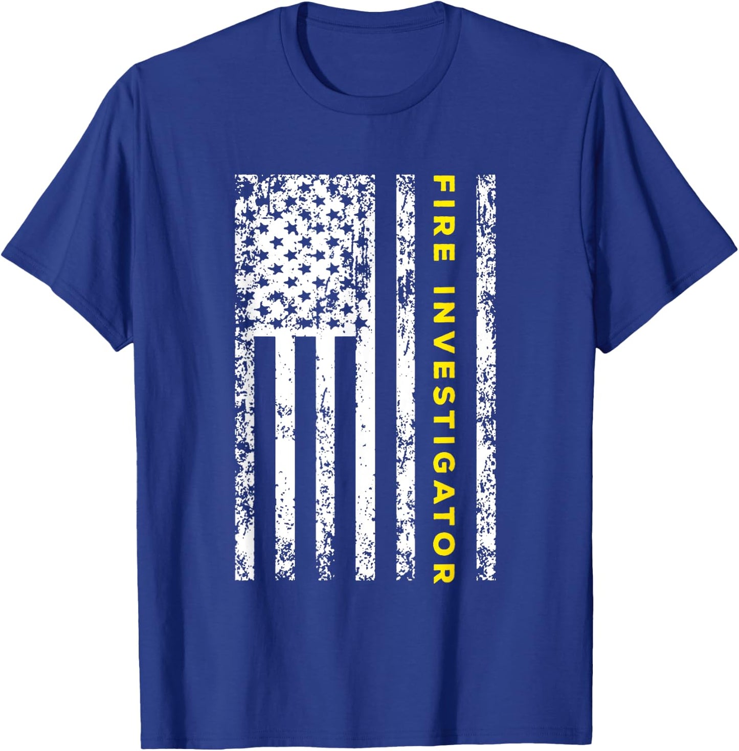 Fire Investigator T-Shirt - T-Shirt | Royal