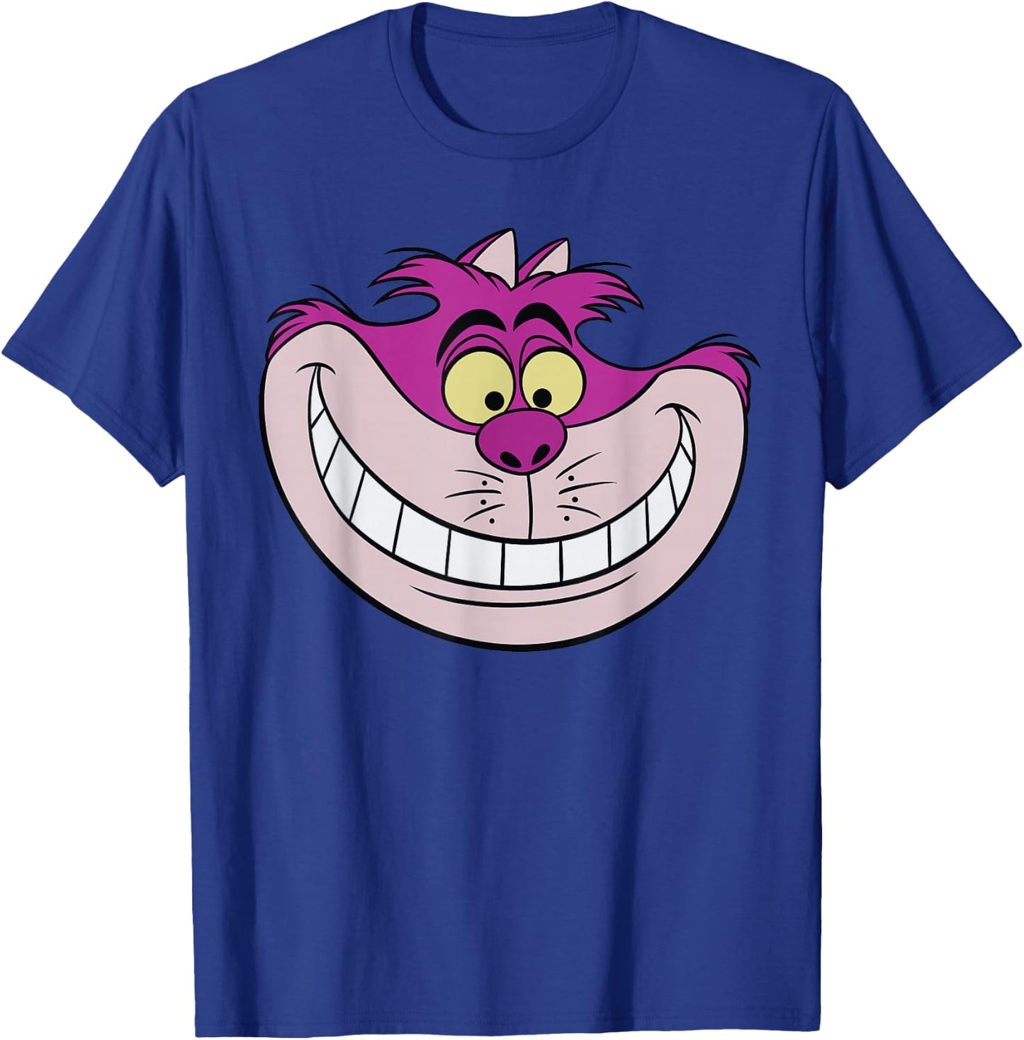 Disney Alice in Wonderland Cheshire Cat Grin Small T-Shirt - T-Shirt | Royal