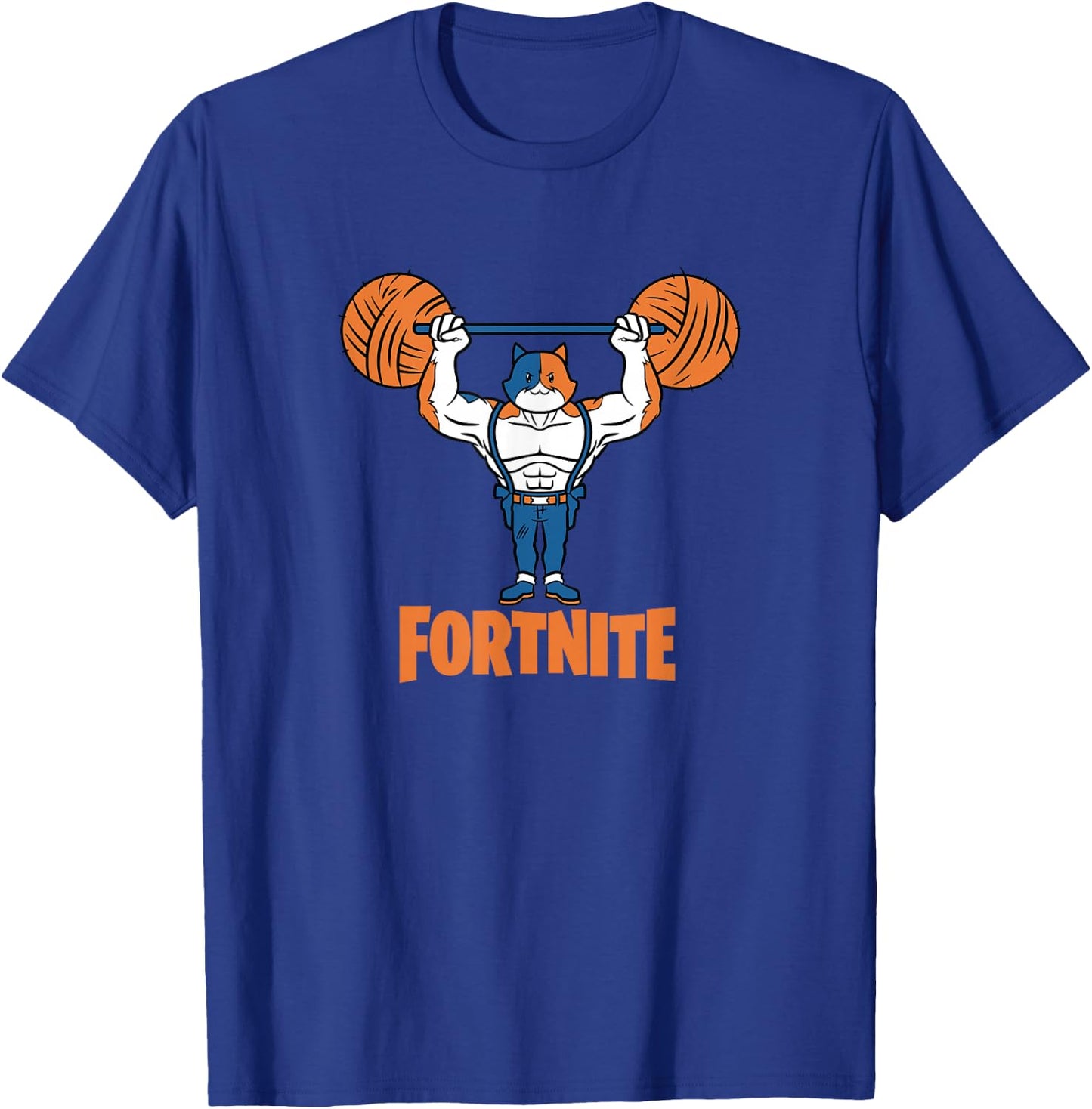 Fortnite Yarn Lifter Orange Text T-Shirt - T-Shirt | Royal