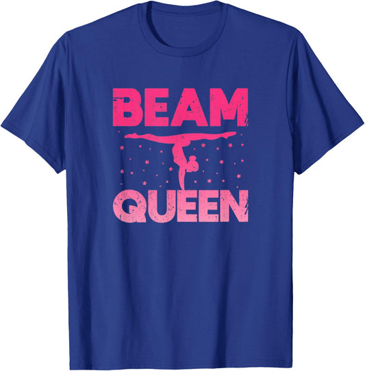 Beam Queen Gymnastics T-Shirt - T-Shirt | Royal