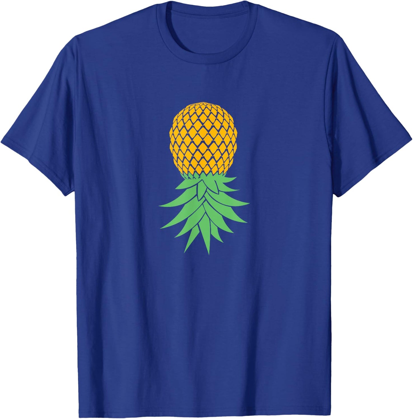 Upside Down Pineapple for Swingers T-Shirt - T-Shirt | Royal