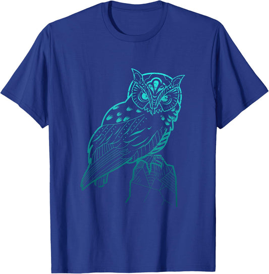 Owl T-Shirt - T-Shirt | Royal