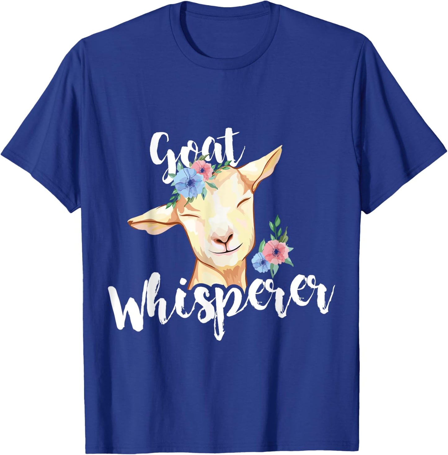 Goat Whisperer - Goat T-Shirt - T-Shirt | Royal