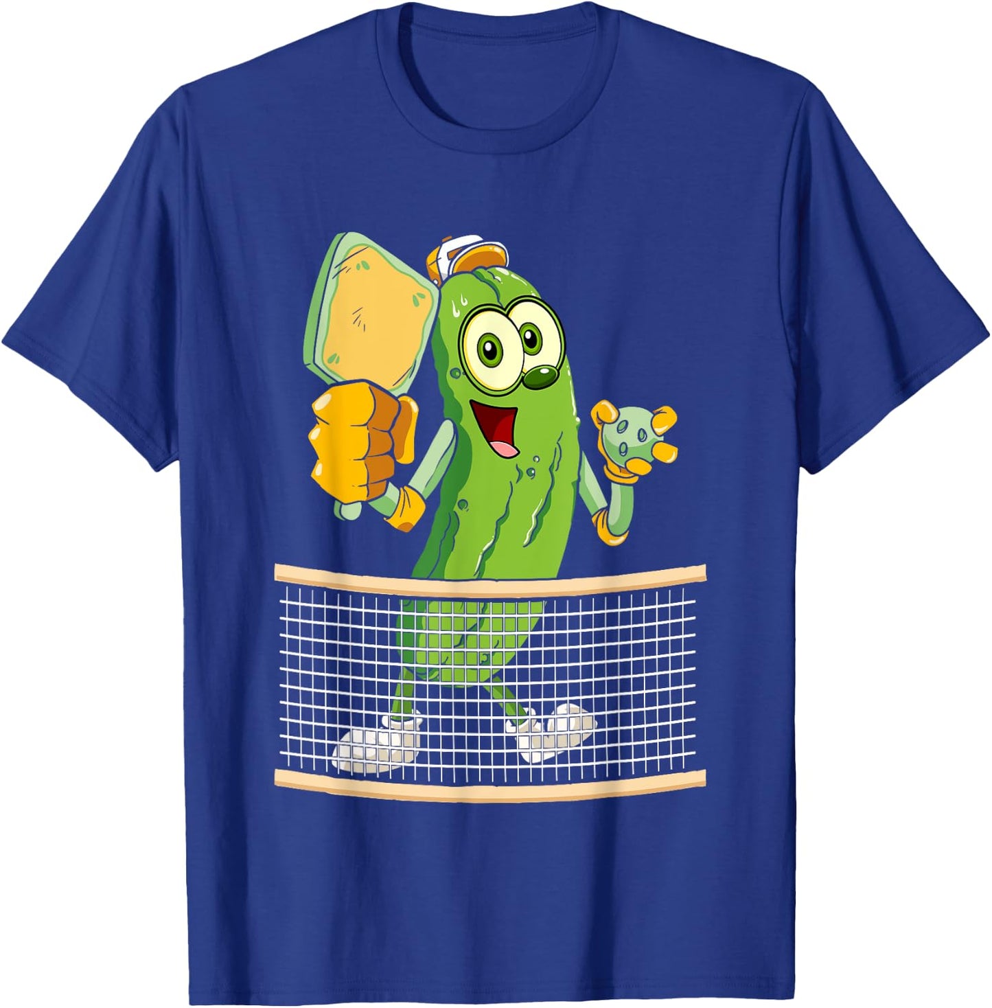 Funny Pickleball Player Men Women Pickle Ball Lover T-Shirt - T-Shirt | Royal