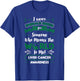 Liver Cancer Awareness Green Ribbon Primary Hepatic Gift T-Shirt - T-Shirt | Royal