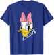 Disney Daisy Duck Sassy & Glamorous Speckled Bow and Name T-Shirt - T-Shirt | Royal