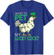 Want To Pet My Lucky Cock Funny St Patrick's Day Chicken Pun T-Shirt - T-Shirt | Royal