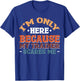 I'm Only Here Because My Trainer Scares Me T-Shirt - T-Shirt | Royal